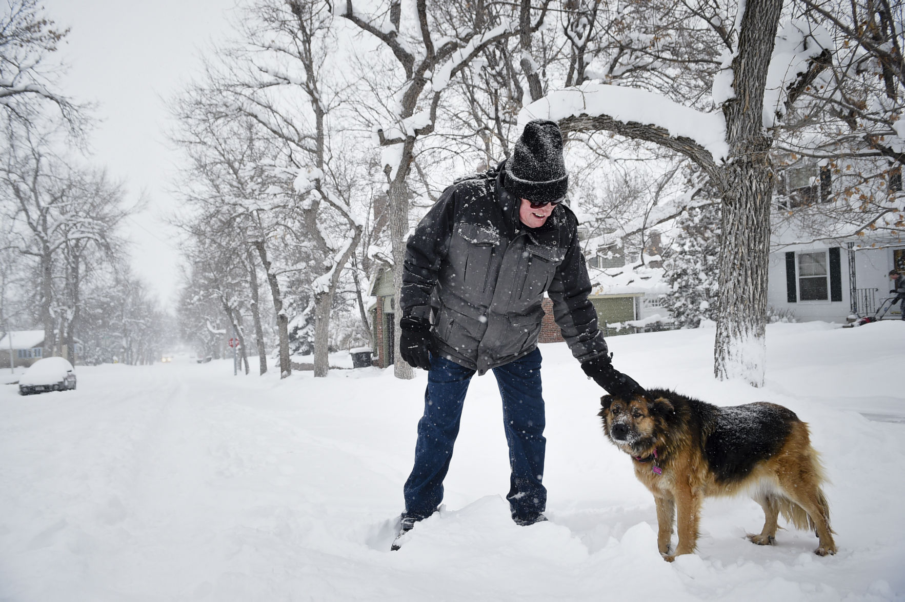 Walk in the snow
